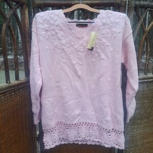 Dana Scott new vintage medium sweater 💗🌸